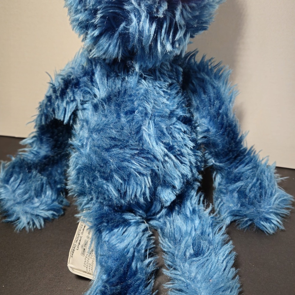 Sesame Street Muppets Grover Vintage‎ Stuffed Animal Toy Monster Hasbro Plush - Picture 6 of 13